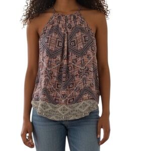 🩷💲6️⃣ {{  t o p }} Geometric spaghetti strap top